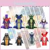 Jucărie Blocuri de Construcție pentru Copii Seria Ninja A025-032 Set de Construcție din Plastic Diy Material ABS