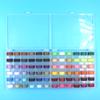 72 Color Sewing Thread Set 72 Grid Thread Set Shuttle Core, Double Box Fixed Color Sewing Thread 72 Color Ribbon Thread Shuttle Core