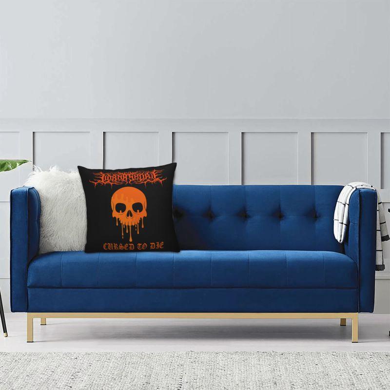 Custom Shores Band Death Metal Lornas Pillow Case 40X40Cm Nordic Cushion Cover Soft Pillowcase