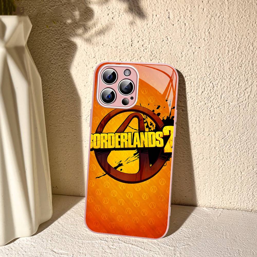 Game B-Borderlands Tempered Glass For Iphone 14 13 12 11 Pro Mini XS MAX 14Plus X XS XR Cover