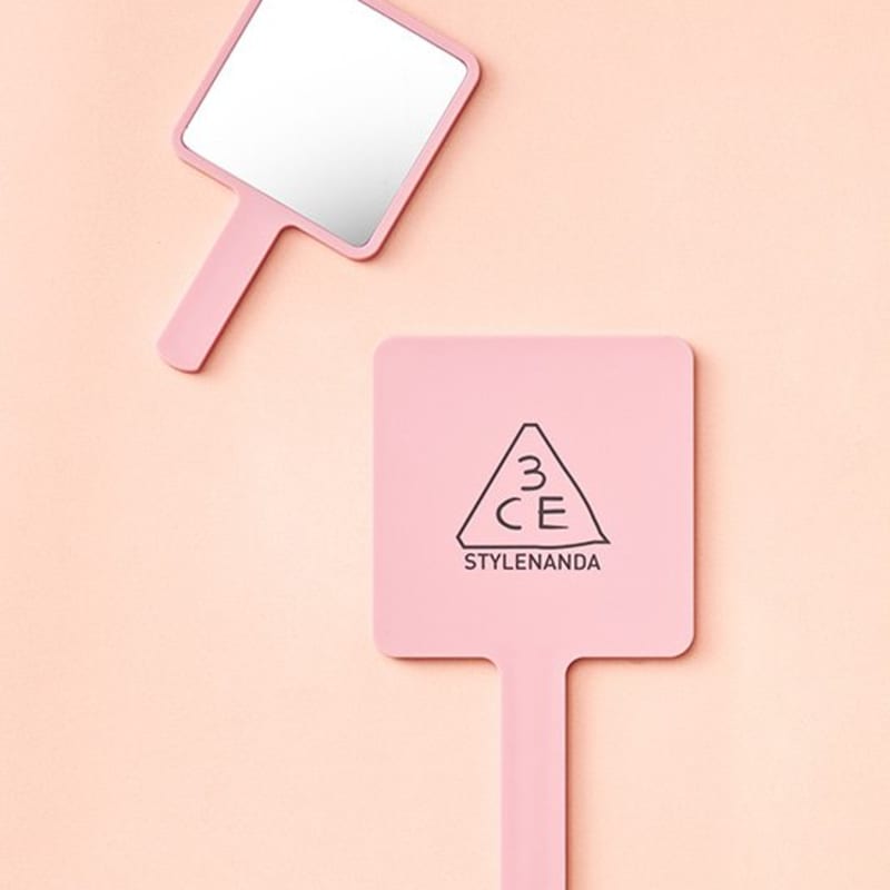 

[3CE] Квадратное ручное зеркало 2 вида (Выберите 1) Pink Rumor