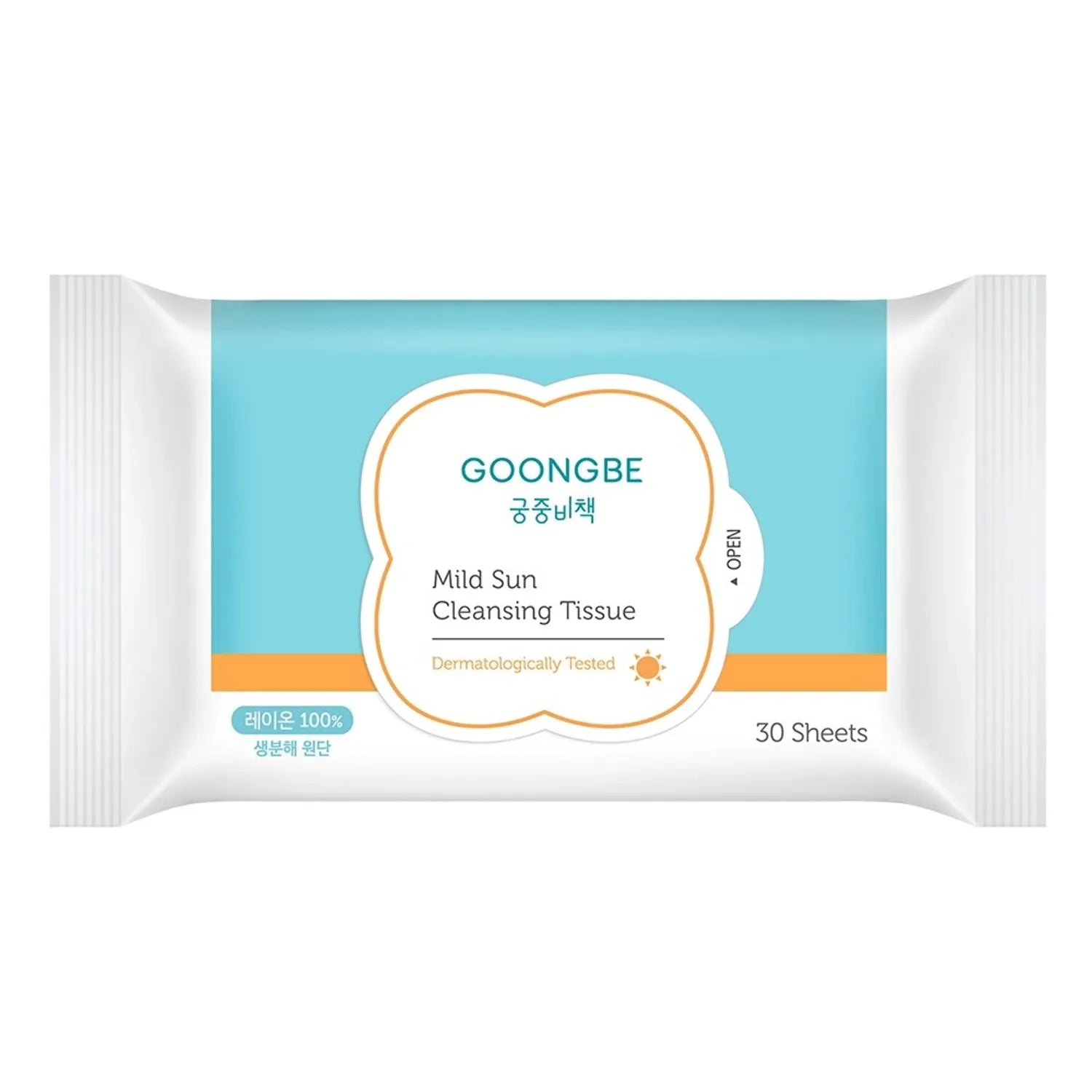 GOONGBE Mild Sun Cleansing Tissue 30P 30P