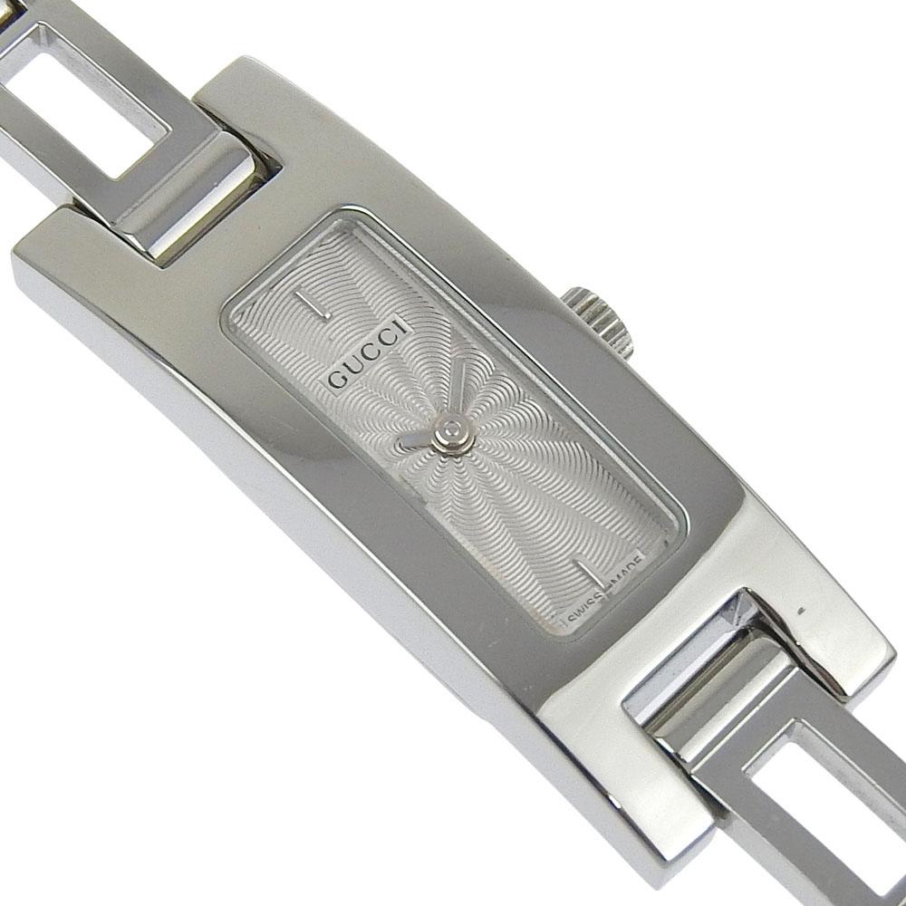 GUCCI Watches 3900L SilverDial Stainless Steel Quartz Analog display Women Used