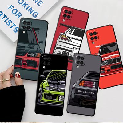 Japan JDM Sportwagens Comic Cover Voor Samsung Galaxy A52 A12 A51 A32 A21s A71 A32 5G A12 A22 A53 A31 A13 A72 A02s Telefoonhoesje