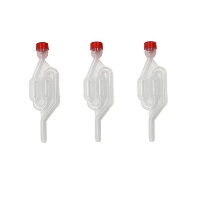 1/3/5 PCSHomebrew Wine Fermentation Air Lock Plastic Bubble Grommet One-Way Exhaust Water Seal Valve Reusable Beer Tool Airlock