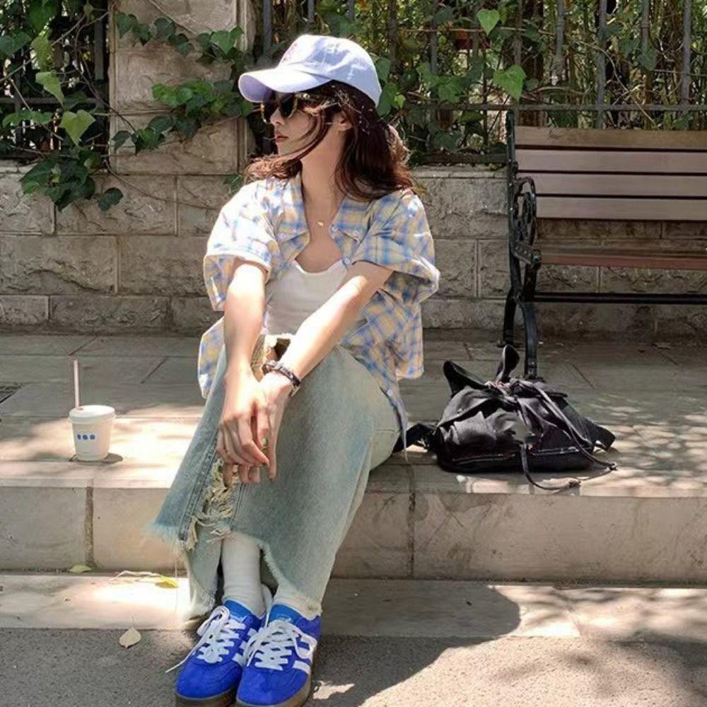 Vintage Shoulder Bag Canvas Travel Bag Lightweight Denim Backpack  School