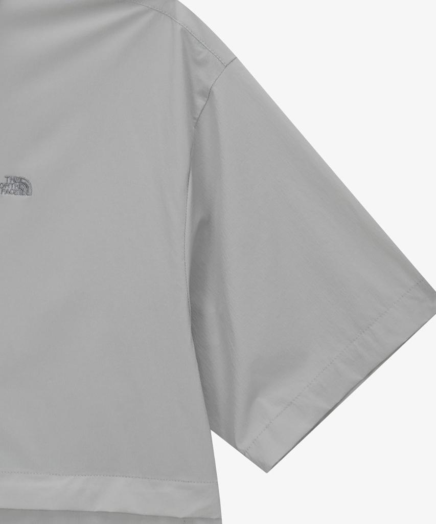 Noseupeiseu Nh8Ss22C Men'S Ice Cube Short Sleeve Shacket Gray