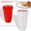 Powder Sugar Shaker Duster For Baking Flour Dispensing With Lid Household Plastic Powder Chocolate Shaker Bakeware Kitchen Tool