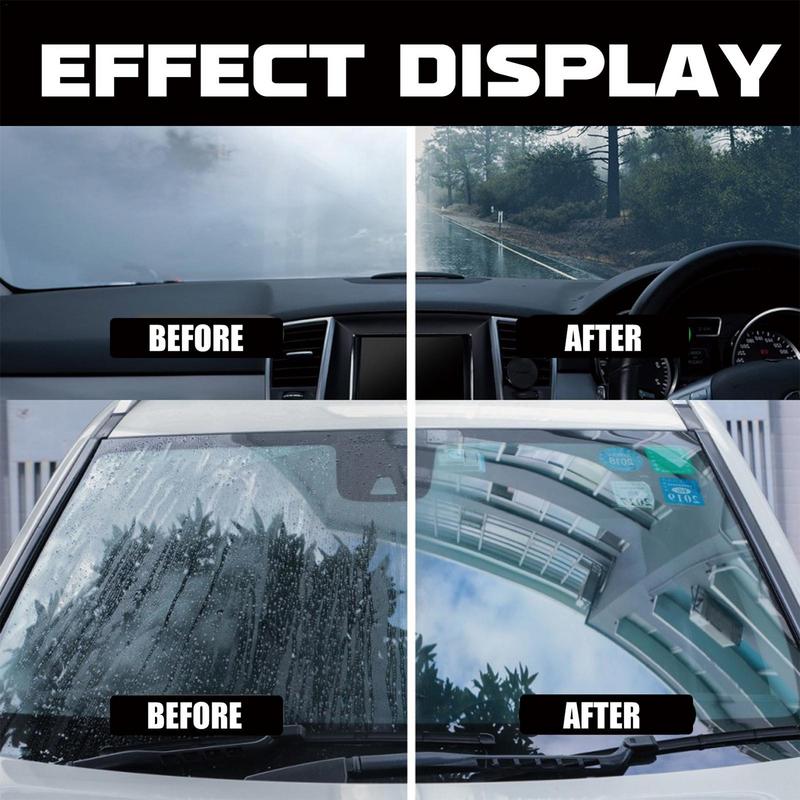 Windschutzscheiben-Wasserabweisender Autoglas-Ölfilm-Reiniger 100ml Fahrzeug-Antibeschlagmittel Auto-Reinigungszubehör