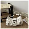 Spicy Girl Retro Rivet Shoulder Bag Pu Leather Locomotive Pack Simple Crossbody Bags  Shopping