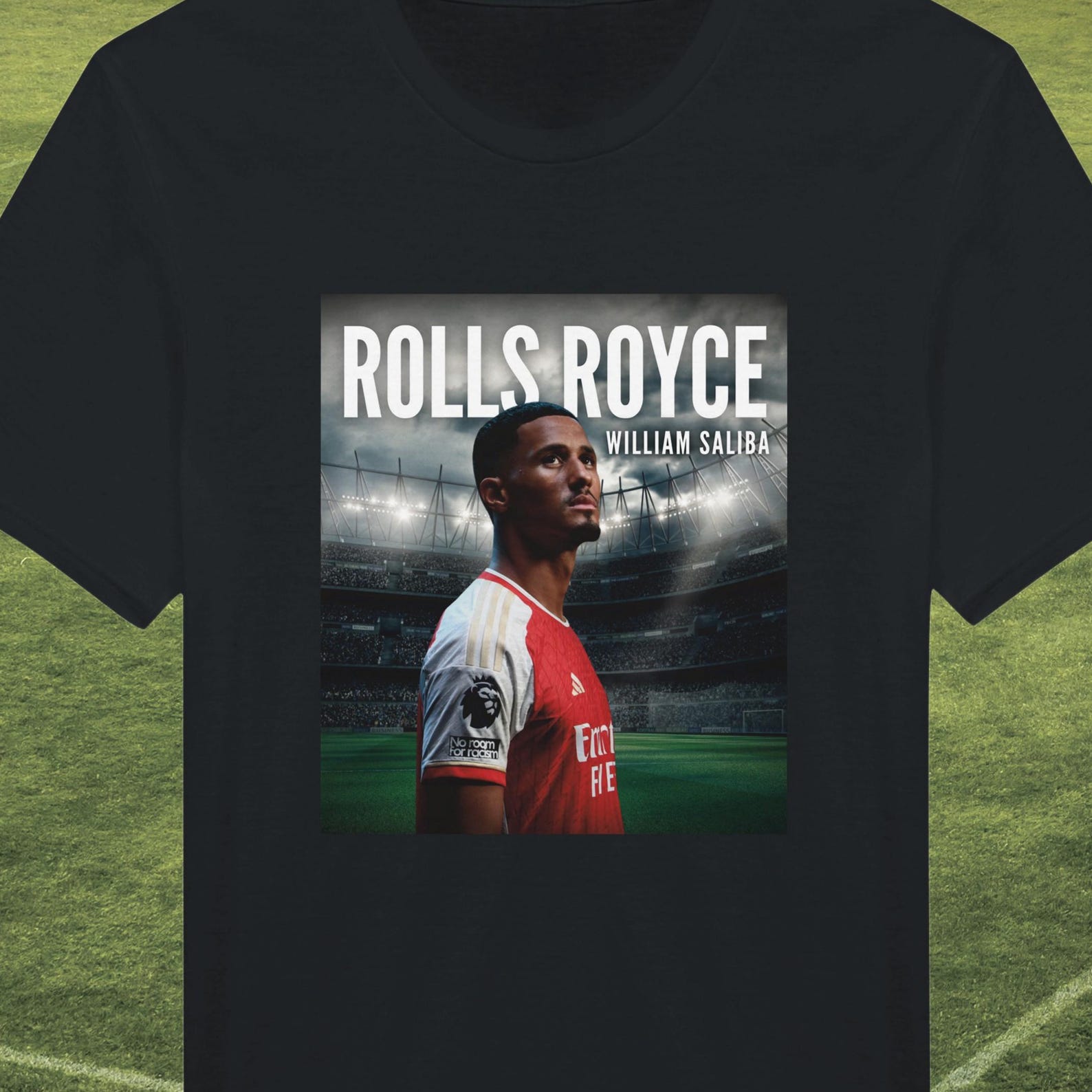 William Saliba T-Shirt | Arsenal fan T-Shirt | Saliba Rolls Royce T-Shirt 4XL