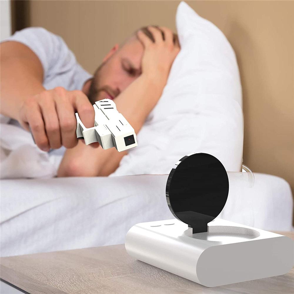 72-CB340 LED Display Alarm Clock Game Infrared Induction Target Alarm Clock 3.875x7.875x7