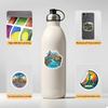 50PCS Travel Landmark Graffiti Stickers - Waterproof Decor for Water Cup, Phone & Creative Use RecordingYourLife Store