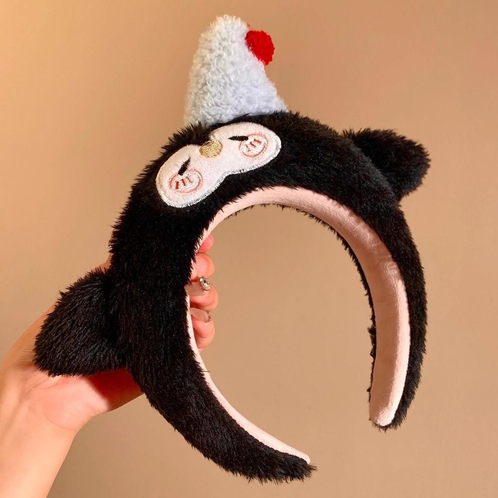 2025 High-End Cute Plush Penguin Headband for Women - Perfect for Daily Wear, Face Washing, and Hair Styling