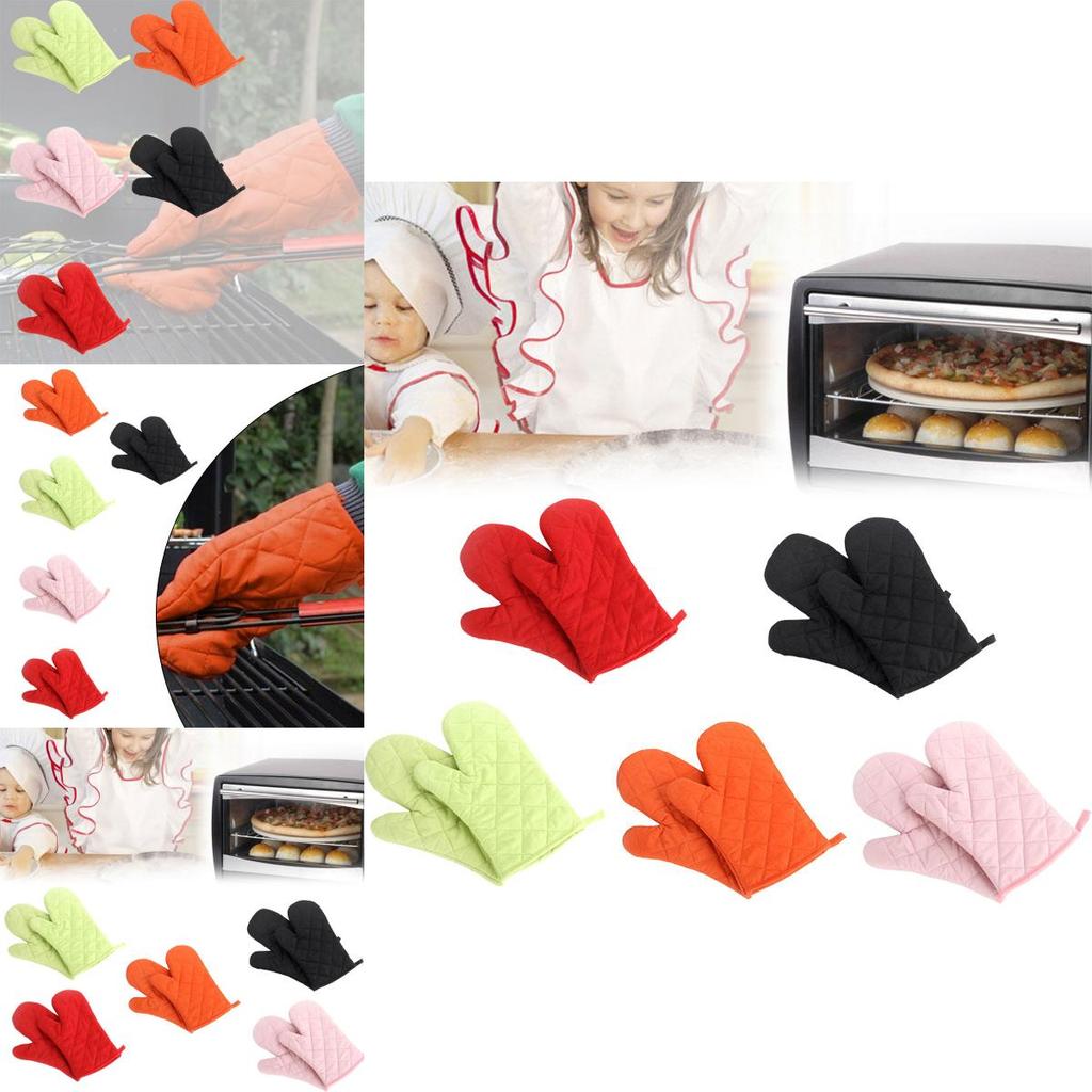 Verdickte Mikrowellenhandschuhe Backofen Spezial Hitzebeständig Rutschfest Hochtemperatur Beständig Küchenhandschuhe