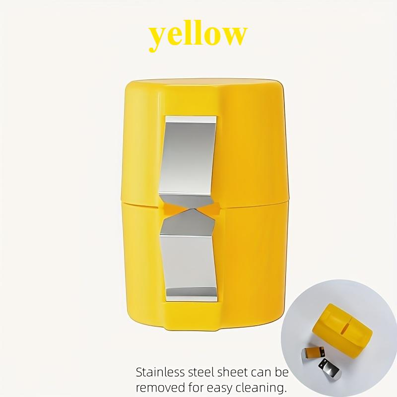 High-Quality Food-Grade Portable Egg Peeler & Separator, Eggshell Cracker, Egg Beater, Egg White Separator, Kitchen Egg Opener жёлтый