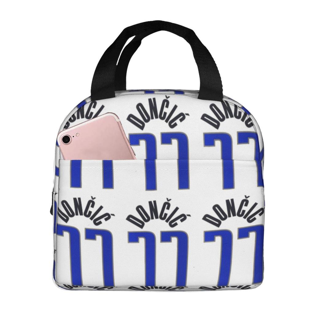 Luka Doncic Insulated Lunch Bag for Kids School Cooler Thermal Food Box Tote Portable Lunch Boxes Container