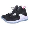 Li Ning ALL DAY 5 Way Of Wade Abrasion Resistant Breathable Mid top Basketball Shoes Men's Black White ABPQ015-1