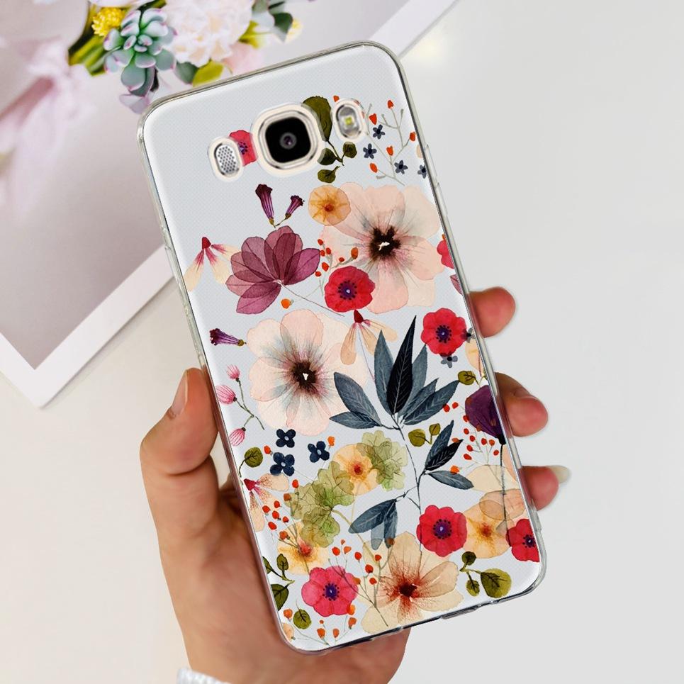 For Samsung Galaxy J5 2016 J7 2016 Phone Case Smiling Astronaut Painting Clear Housing On Samsung J7 2016 J 5 7 Galaxy Bumper