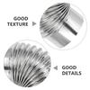 Metal Stove 90 Degree Stainless Steel Chimney Elbow Outdoor Exhaust Flue Pipe Adapter Wood Stove Metal Elbow Chimney