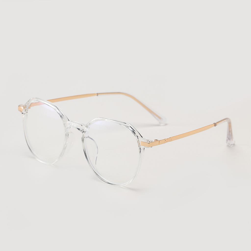 Glasses Tr75201 Full Frame Japanese Oval Tr90 Flat Lens