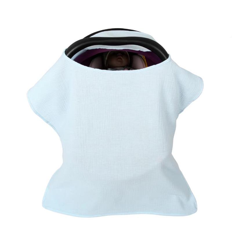 Husă de alăptare în stil italian, bumbac pur, pentru mamă și bebeluș, husă pentru cărucior pentru bebeluși