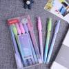4 Stück/12 Stück löschbarer Stift Gel Kawai Gel Stift Schule Versorgung Stationäre süße lustige Schreibwaren 0,38 mm Bla