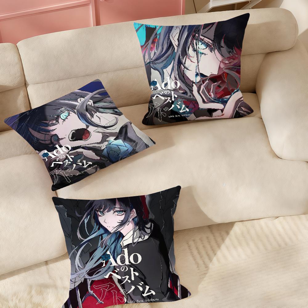 Japanese Singer A-Ado Pillow Case Applicable Space For Guest Rooms Interiors Cars Office House Decoration