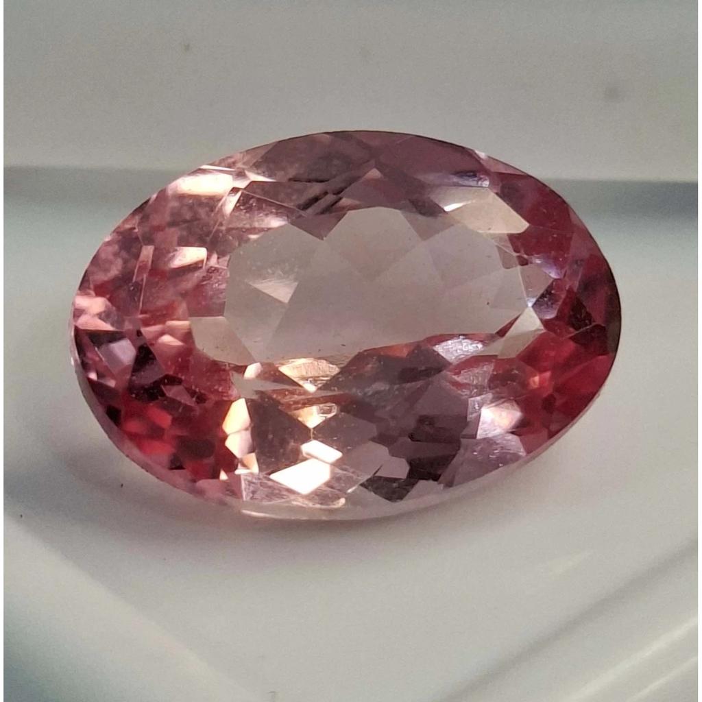 Natural Pink Morganite Oval Cut 6-8 Ct Fabulous Certified Loose Gemstone