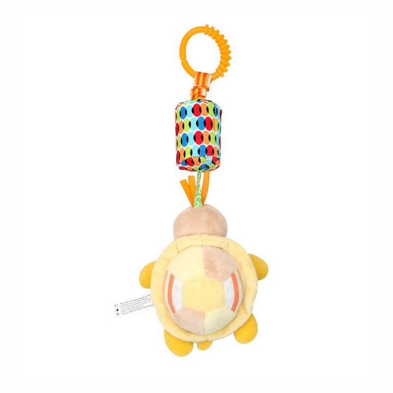 BBSKY Cartoon Animal Plush Hanging Baby Mobile Rattle Toy