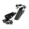 Black Stylish Metal Motorcycle Motorbike Frame Foot Pegs Rests Pedals Motorcycle Foot Rests Foot Rests Motorcycle Foot Peg