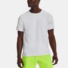 Under Armour Solid Crew Neck Short Sleeve Sports Tee Men Tops White 1376518-101