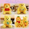 Bee Bear Pooh Plush Toy Cartoon Stuffed Doll Cute Bedroom Decoration Gift Kids