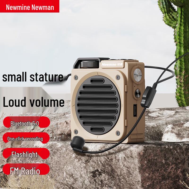 Newmine Portable Voice Amplifier with Bluetooth