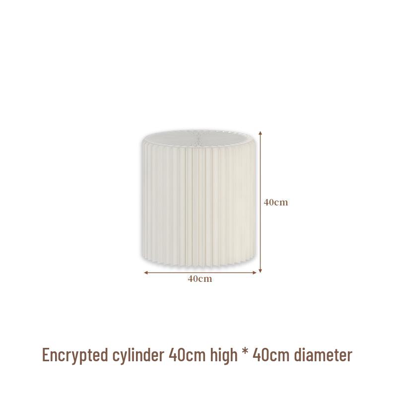 Multi-Layer Folding Exhibition Stand & Wedding Aisle Display Rack with Creative Cylinder Design