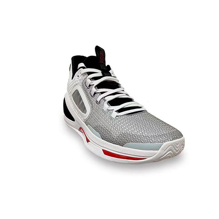 Anta Low Top Performance Basketball Shoes Men Sneakers Gray Black 512210501-1
