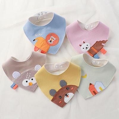 Cartoon Baby Lätzchen Weiche Neugeborenen Fütterung Handtuch Baumwolle Tücher Baby Mädchen Jungen Bandana Lätzchen Neugeborenen Speichel Handtuch Spucktücher