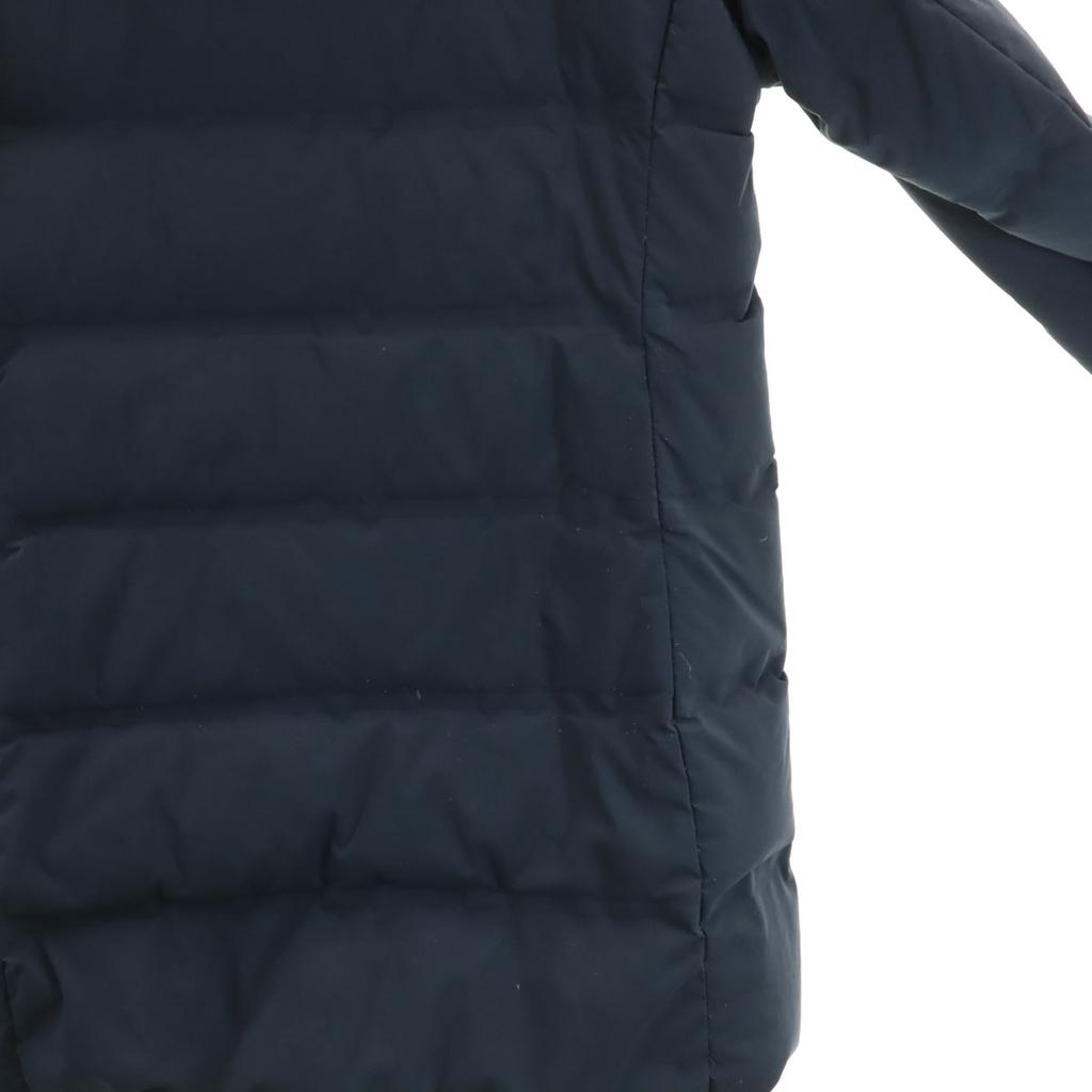 Uniqlo Seamless Short Down Coat L Navy Women Used