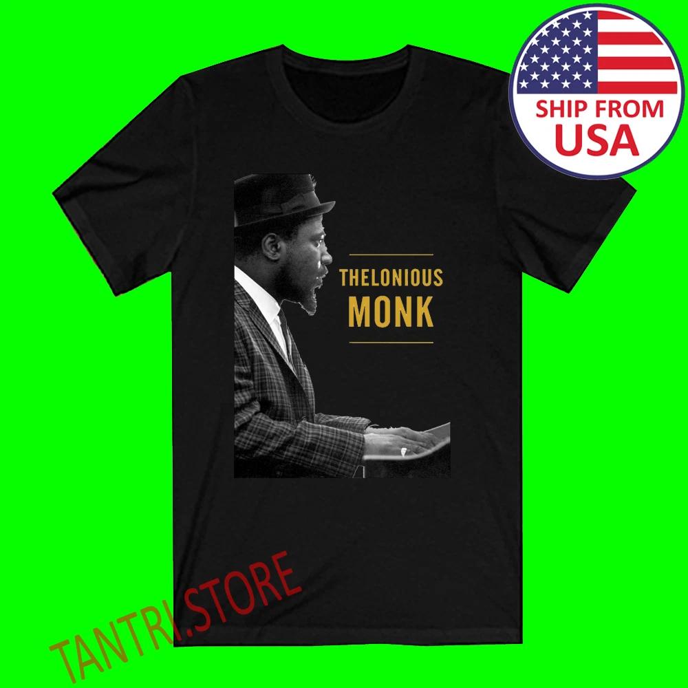 Thelonious Monk Men s Black Size S to 3XL S
