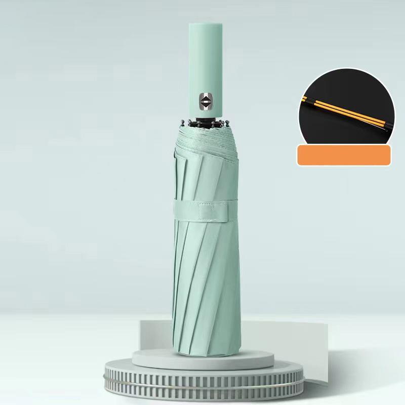 

Автоматический зонт 24 спицы однотонный легкий складной большой формат уличный солнцезащитный УФ-защита автоматический зонт горячий