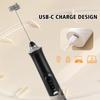 Powerful Electric Milk Frother, Handheld Whisk for Coffee, Latte, Cappuccino, Kitchen Tools, Household Essentials Gift Idea