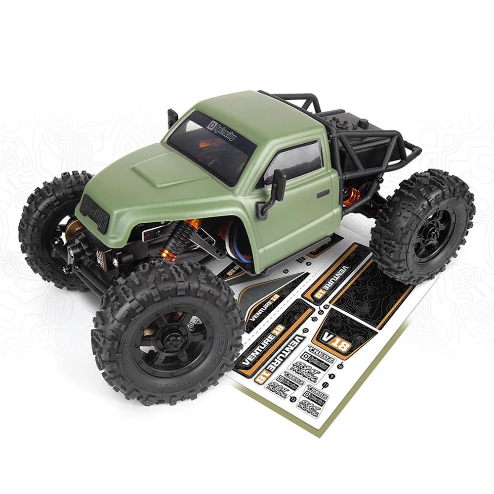 

HPI RACING VENTURE18 CCVERSIONS Бесколлекторная 1/18 Электрическая Радиоуправляемая Модель Автомобиля Внедорожник Игрушки для Взрослых Детей зелёный