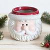Christmas Snowman Planter Pot Santa Claus Head Resin Succulents Herb Plants Flower Pot Home Balcony Garden Decoration