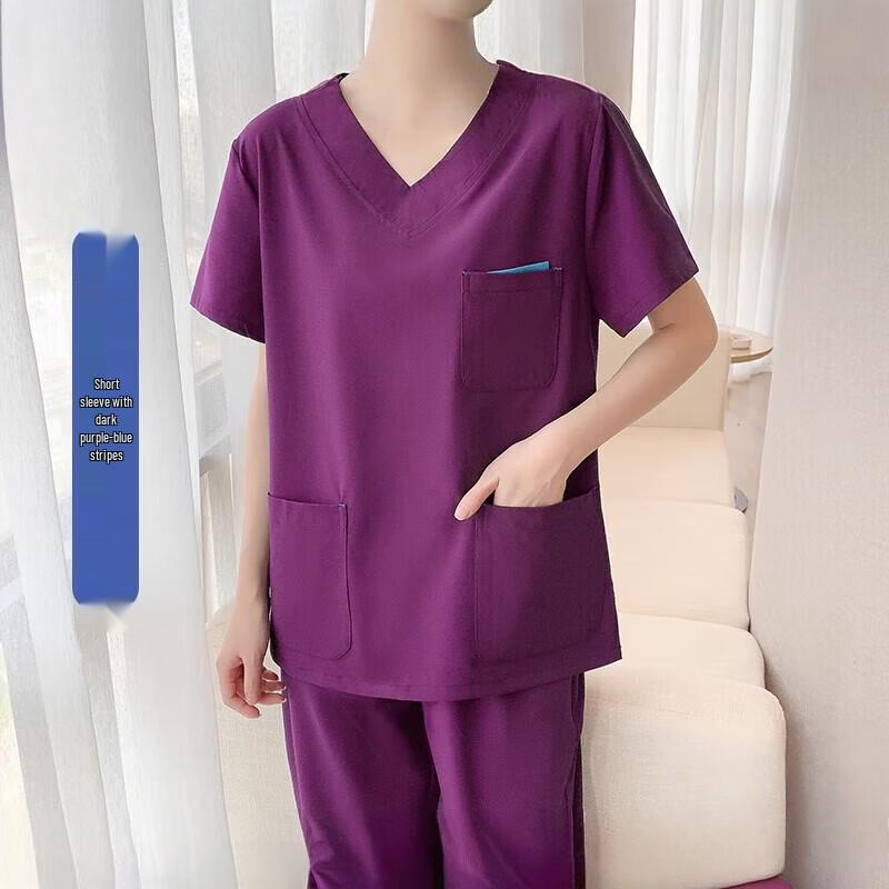 XEYN Imported Pure Cotton Hospital Scrub Set