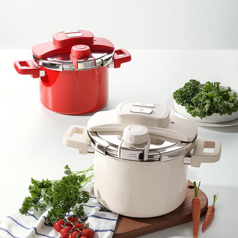DESLON Titanium Enamel Pressure Multi-Cooker