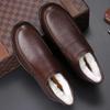 Winter Shoes for Men Cold Resistant Thickened Warm High Top Casual Cotton Shoes Simple Comfortable Daily Men's Cotton Boots
