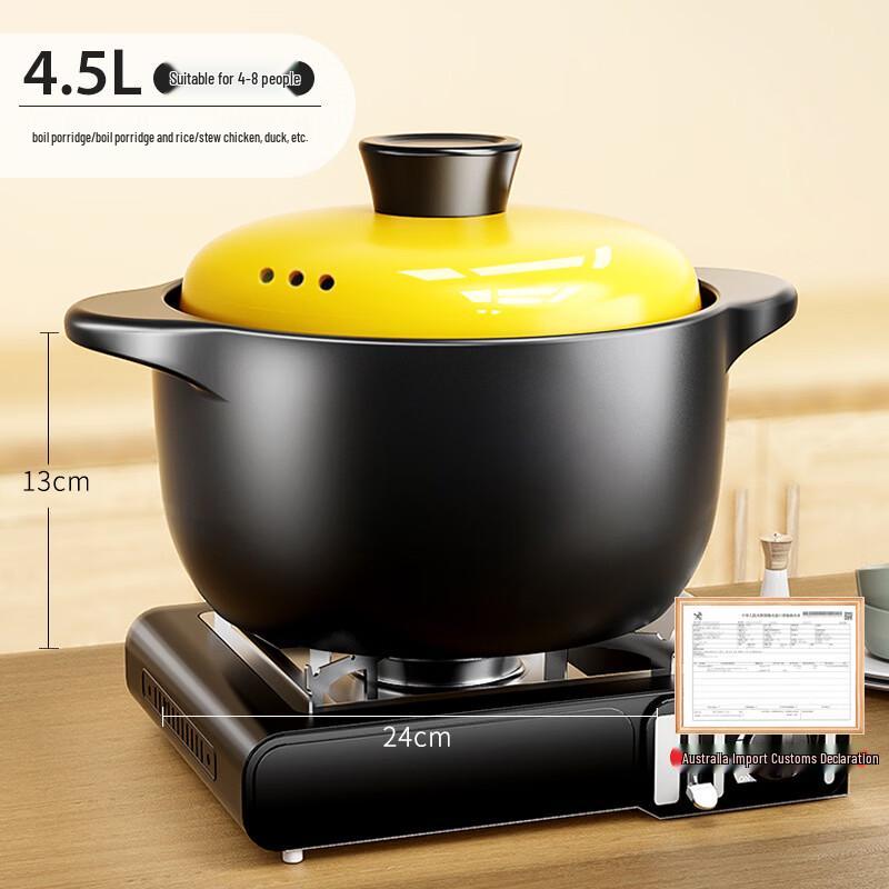 Zhi Shi 4.5L Ceramic Soup Pot