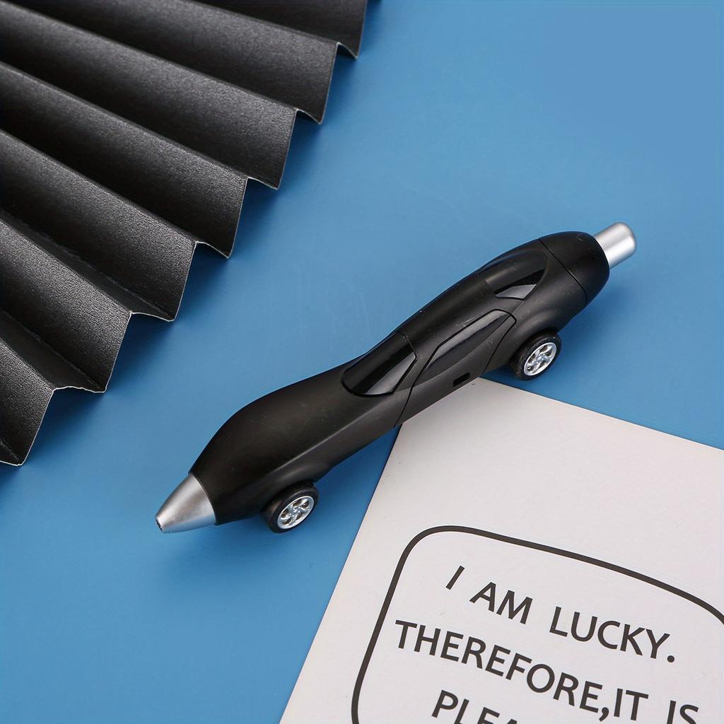 Back To School Season 3pcs 0.7mm Stationery Cute Car Styling Ballpoint Pen Student Prize School Supplies Advertising Ballpoint Pen