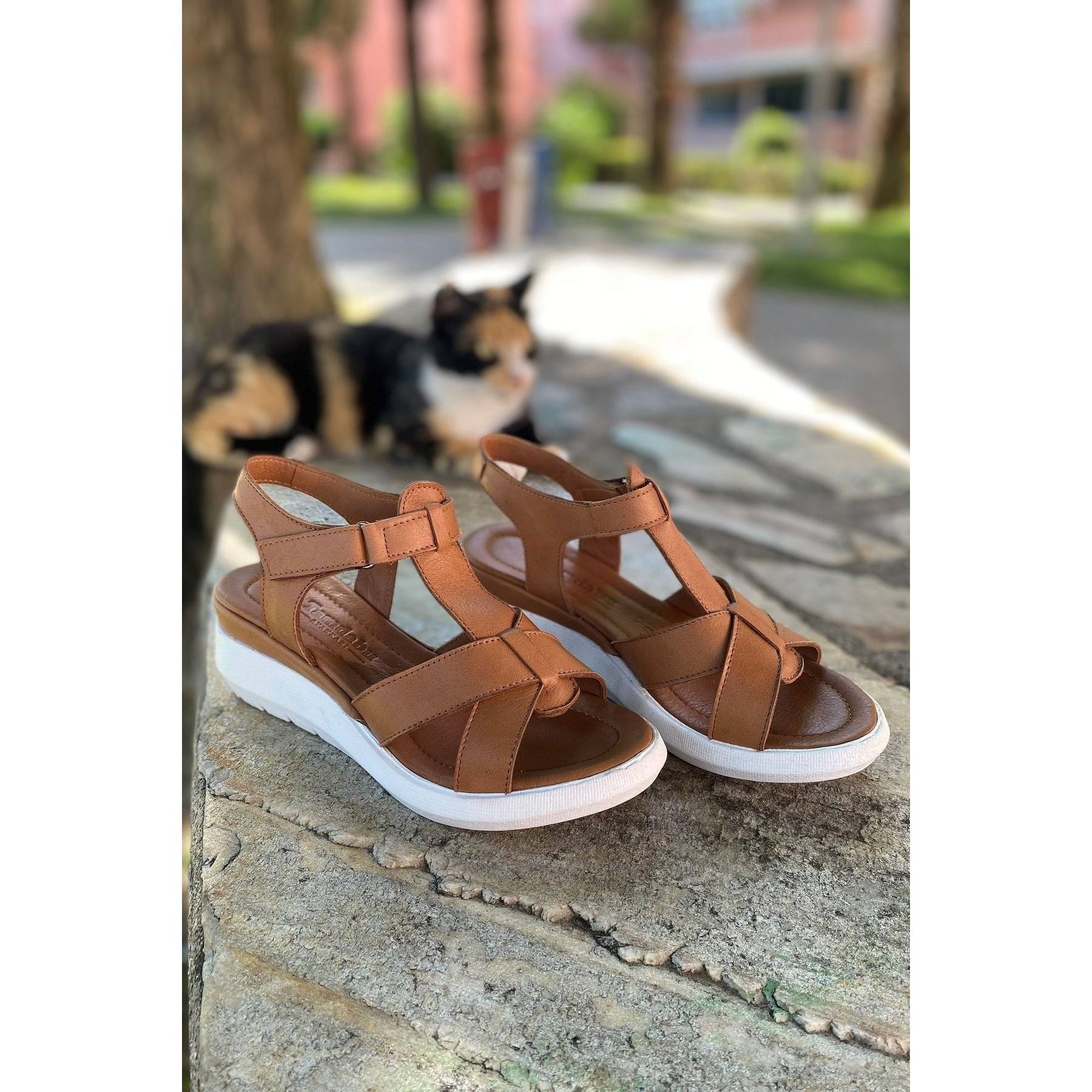 

Женские сандалии из натуральной кожи Tmd New Summer Comfort Breathable Casual Quality Style Light Sandals