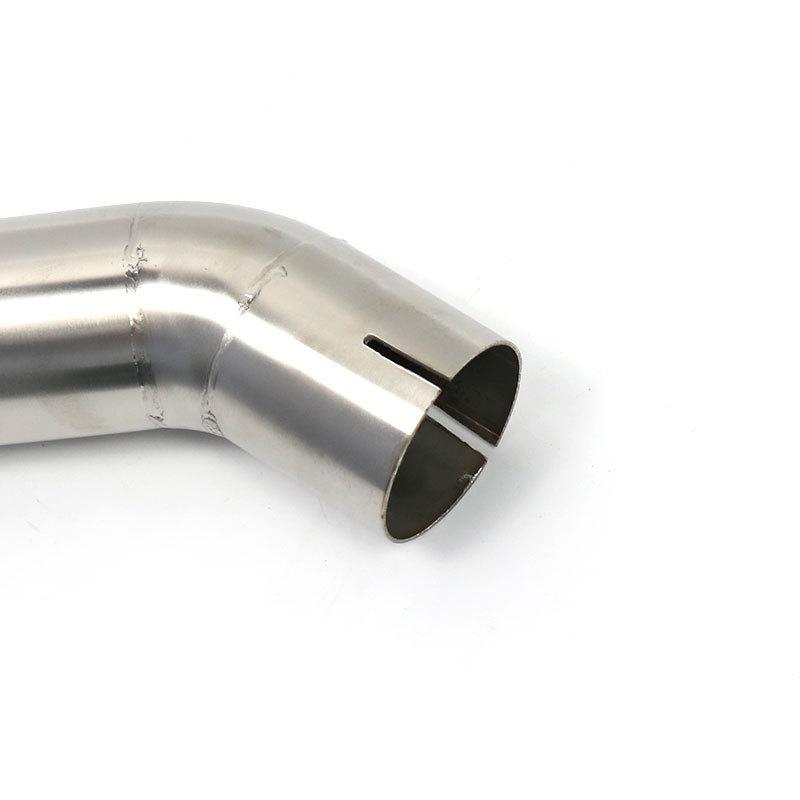 Motorcycle Modification Exhaust Pipe Sports Car Locomotive CBR300 CBR500R Stainless Steel Connection Exhaust Pipe Middle Section